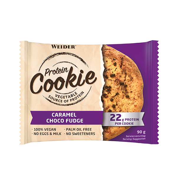 Weider Protein Cookie 90 g Caramel Chocolate Fudge - зображення 1