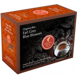 Julius Meinl Органический черный чай Bio Эрл грей голубой цветок 20х3 г