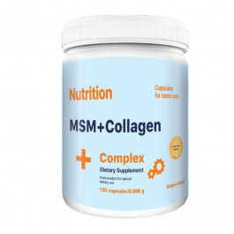 EntherMeal MSM+Collagen 120 caps /30 servings/