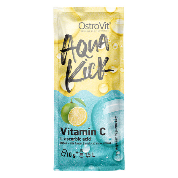 OstroVit Aqua Kick Vitamin C 10 g /sample/ Lemon Lime - зображення 1