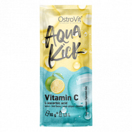 OstroVit Aqua Kick Vitamin C 10 g /sample/ Lemon Lime