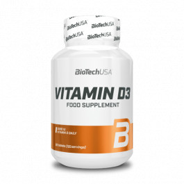 BiotechUSA Vitamin D3 120 tabs