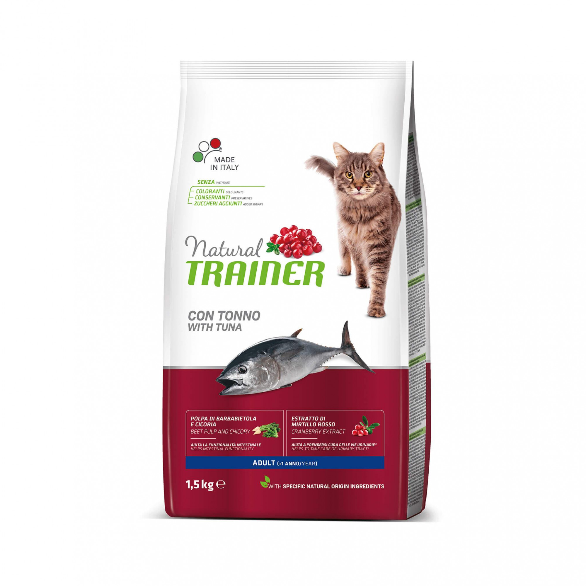 Trainer Natural Adult Tuna 1,5 кг (8059149029719) - зображення 1