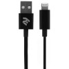 2E USB 2.4 to Lightning Cable Molding Type 1m Black (2E-CCLAB-BL) - зображення 1