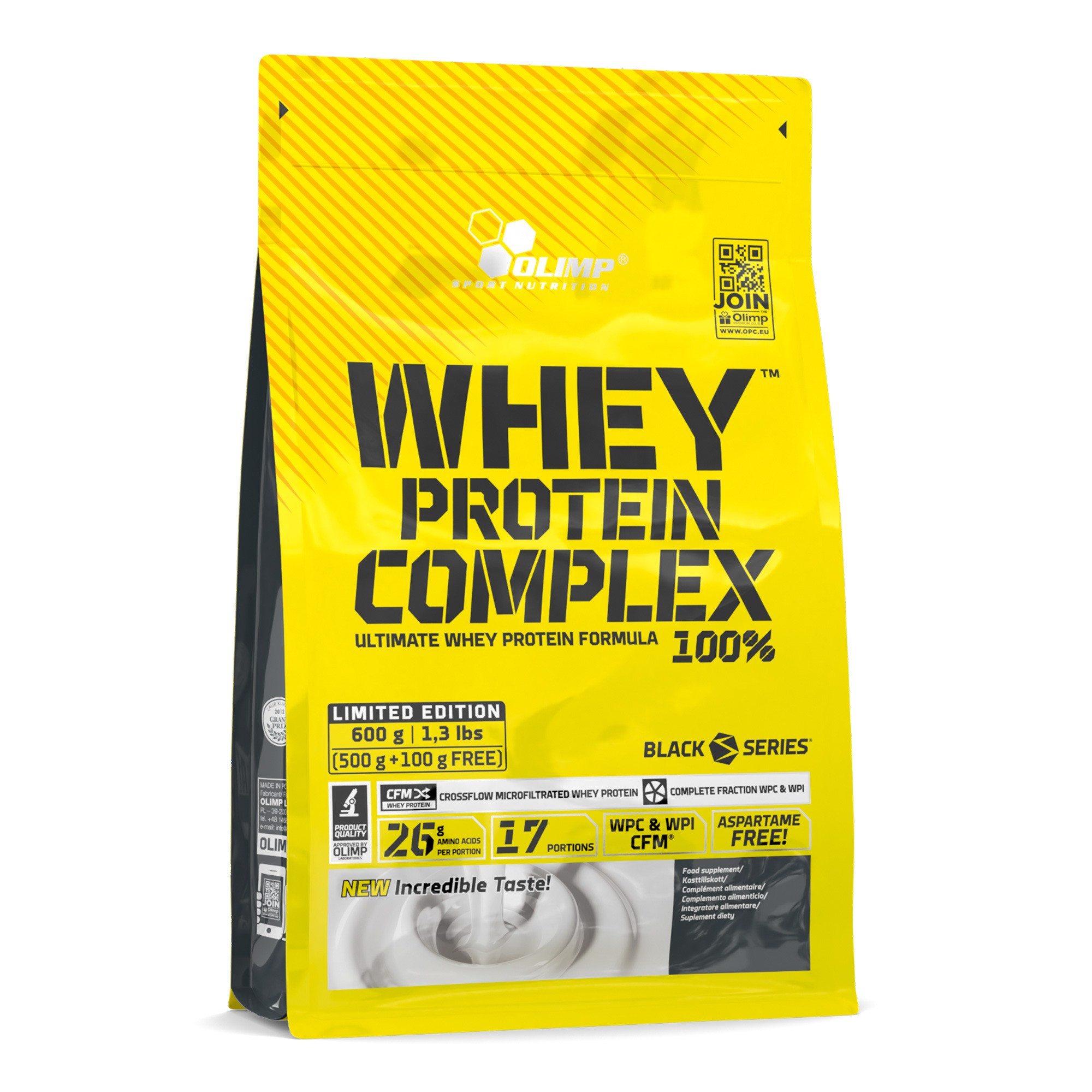 Olimp Whey Protein Complex 100% 600 g /17 servings/ - зображення 1
