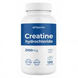 Sporter Creatine Hydrochloride 2100 mg 120 caps /40 servings/