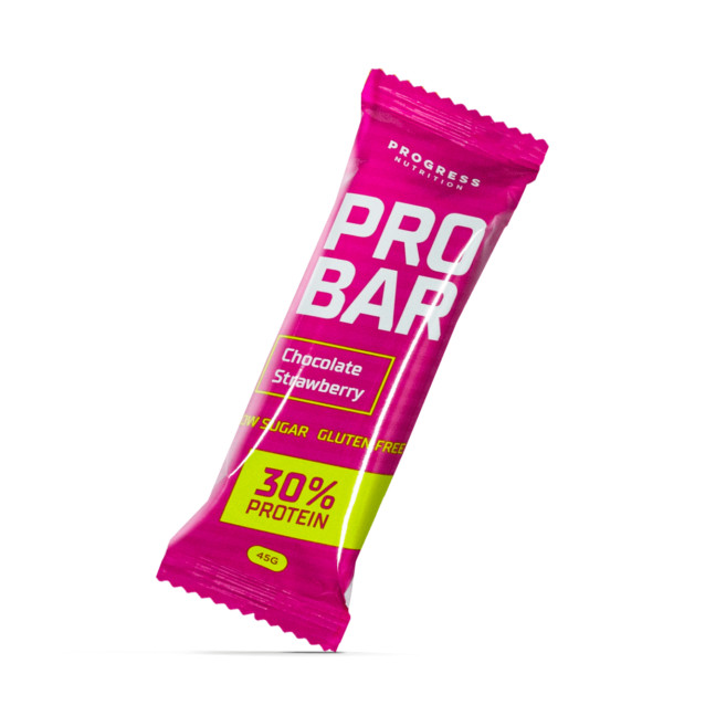 Progress Nutrition Pro Bar 45 g Chocolate Strawberry - зображення 1