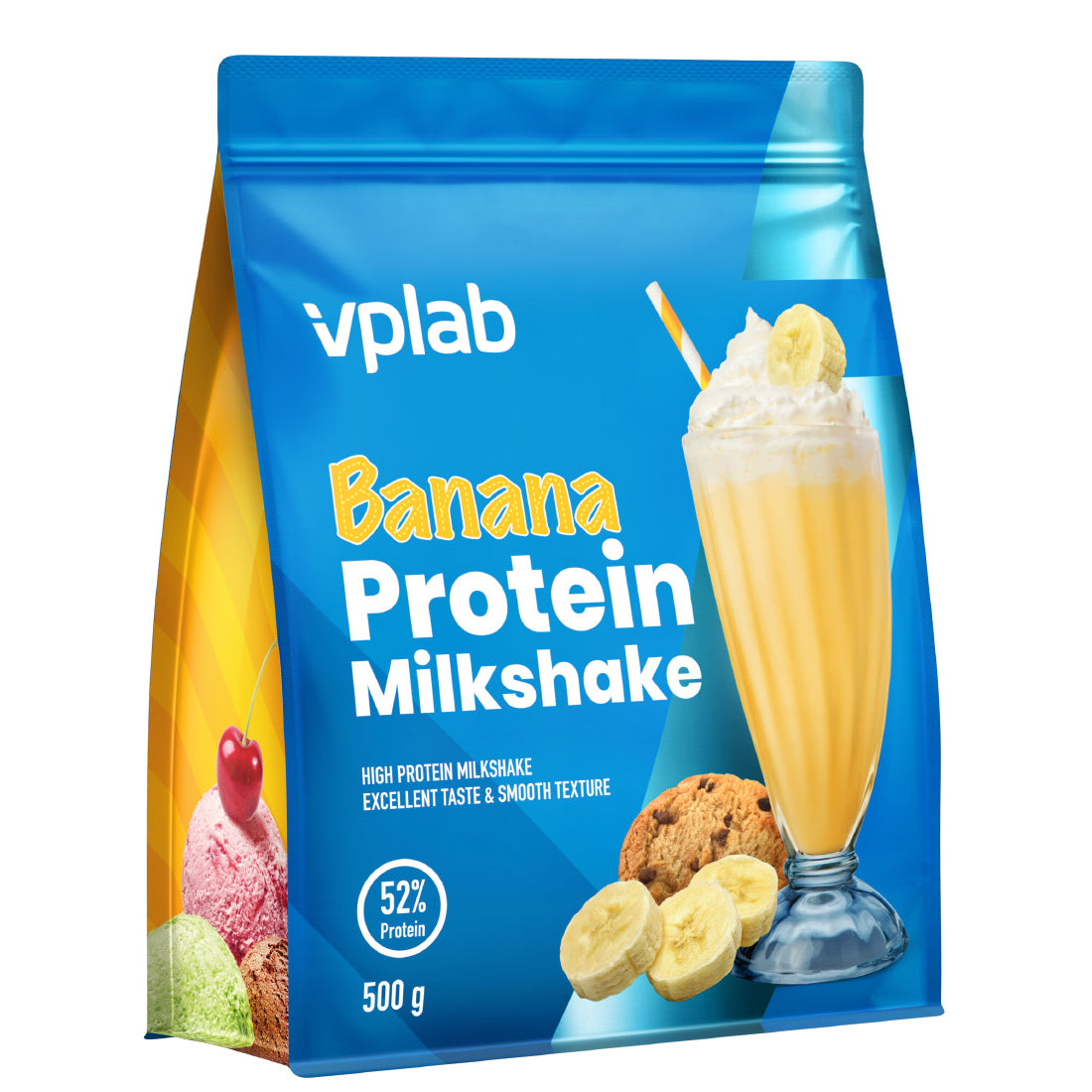 VPLab Protein Milkshake 500 g /16 servings/ Banana - зображення 1