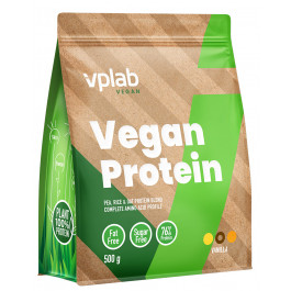 VPLab Vegan Protein 500 g /16 servings/ Vanilla