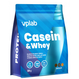 VPLab Casein & Whey 500 g /16 servings/ Chocolate