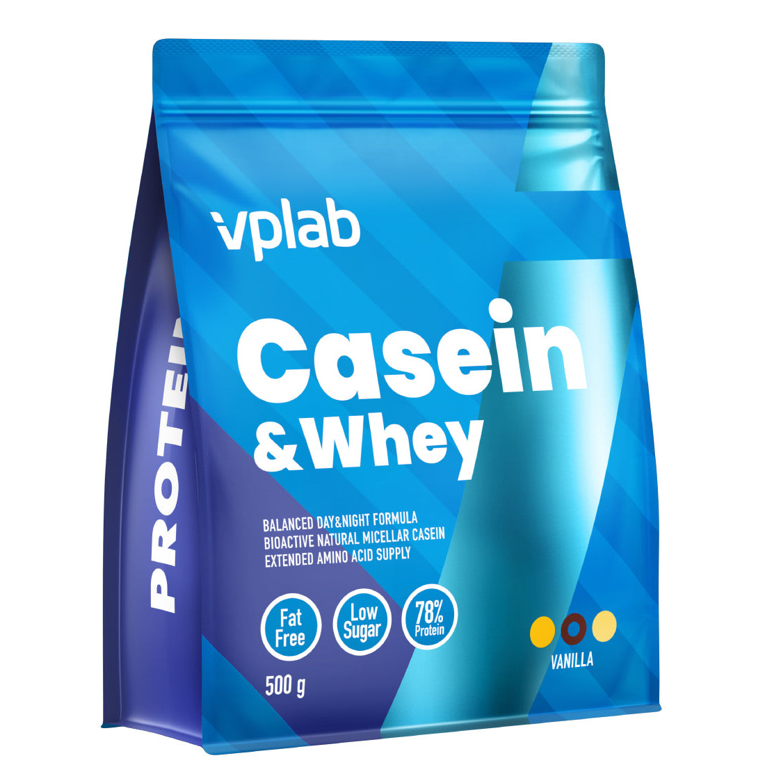 VPLab Casein & Whey 500 g /16 servings/ Vanilla - зображення 1