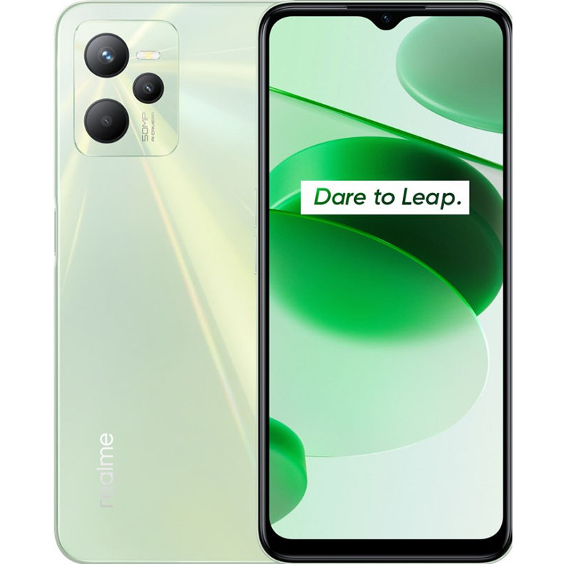 realme C35 4/128GB Glowing Green - зображення 1