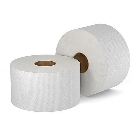 DEVISAN Туалетная бумага Джамбо ТМ Девисан 2-х слойная 12 шт в упаковке (220160) - зображення 1
