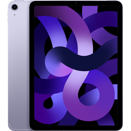Apple iPad Air 2022 Wi-Fi + 5G 256GB Purple (MMED3) - зображення 1