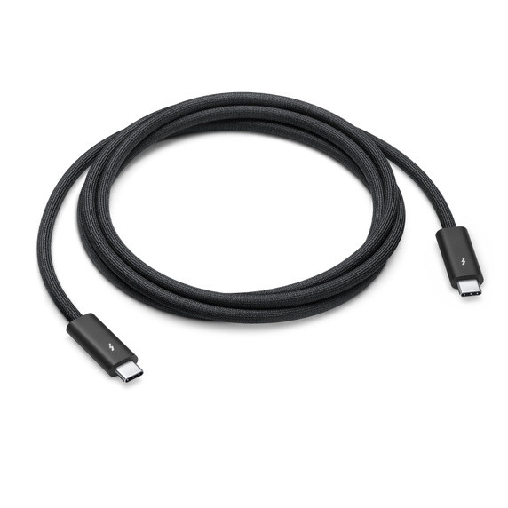 Apple Thunderbolt 4 Pro Cable 1.8m Black (MN713) - зображення 1