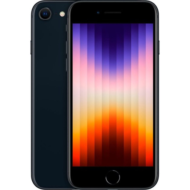 Apple iPhone SE 2022 256GB Midnight (MMXC3) - зображення 1
