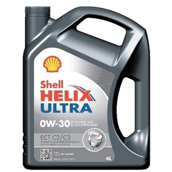 Shell Helix Ultra ECT C2/C3 0W-30 4 л - зображення 1