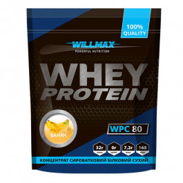 Willmax Whey Protein 80% 920 g /23 servings/ Банан