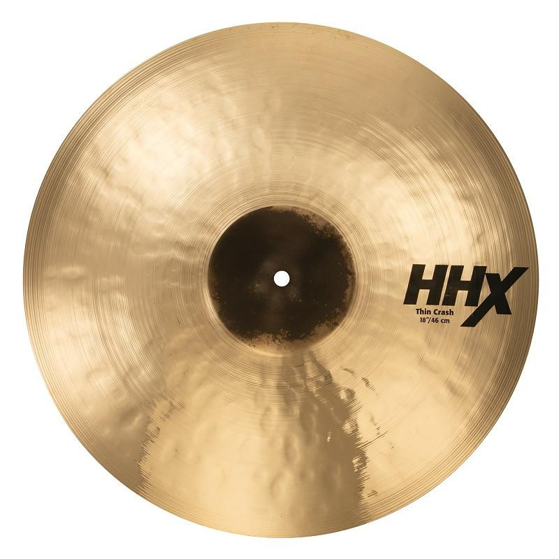 SABIAN 18" HHX Thin Crash Brilliant (11806XTB) - зображення 1