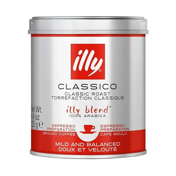 Illy Classico Espresso молотый ж/б 125 г - зображення 1