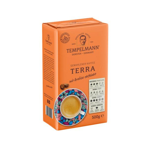 Tempelmann Terra молотый 500 г - зображення 1