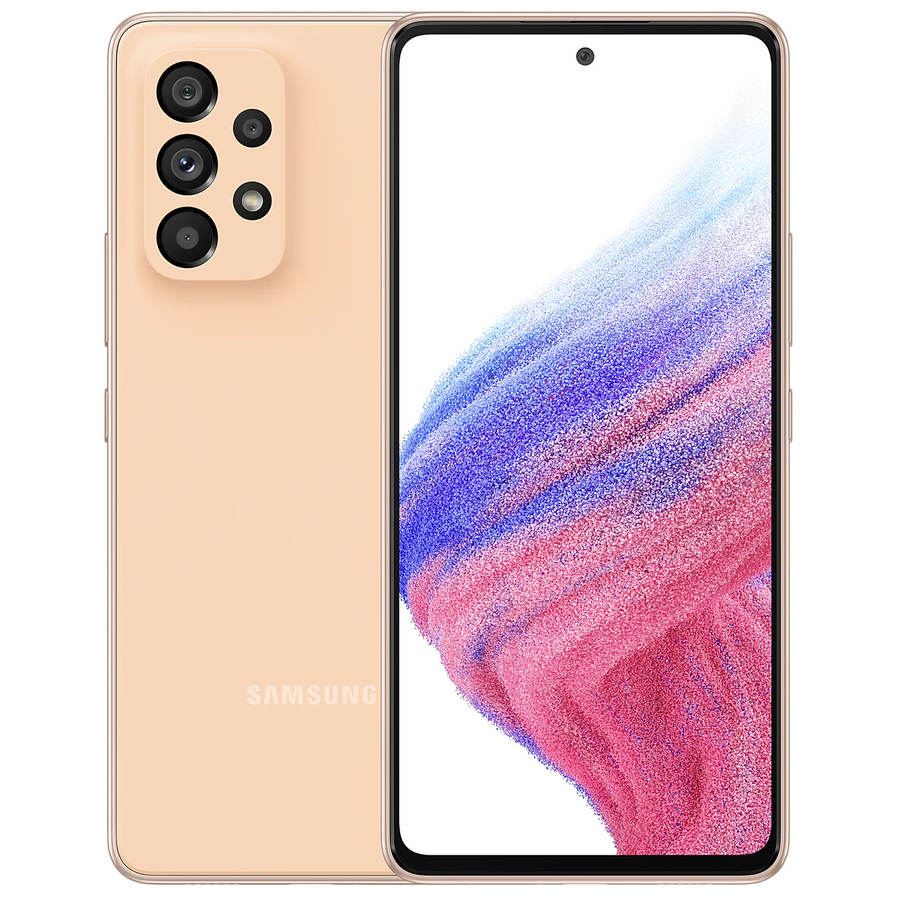 Samsung Galaxy A53 5G 8/256GB Peach (SM-A536BZOL) - зображення 1