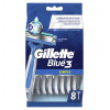 Gillette Бритва  Blue Simple3, одноразовые, 8 шт (7702018429660) - зображення 1