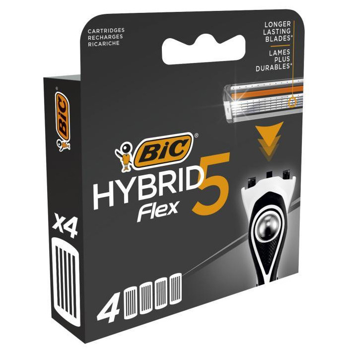 BIC Змінний картридж Flex 5 Hybrid 4 шт. - зображення 1