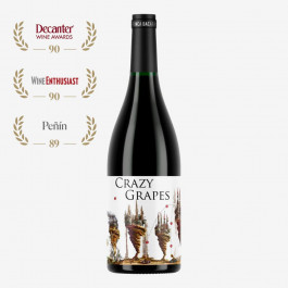 FINCA BACARA Вино Crazy Grapes 2015 DOP Jumilla красное сухое 0.75 л 14% (8437013527552)