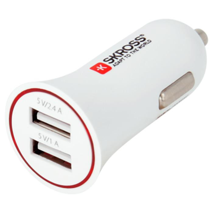 SKROSS Dual USB Car Charger (2.900610-E) - зображення 1
