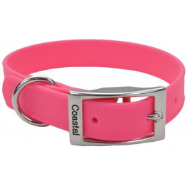 Coastal Нашийник  Fashion Waterproof Dog Collar для собак біотановий рожевий 1.9x43 см (52094)