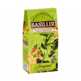 Basilur Чай зеленый рассыпной Букет Зеленая свежесть картон 100 г (4792252100268)