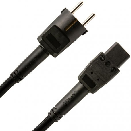 QED XT5 Power Cable EU 2m (QE4320) - зображення 1