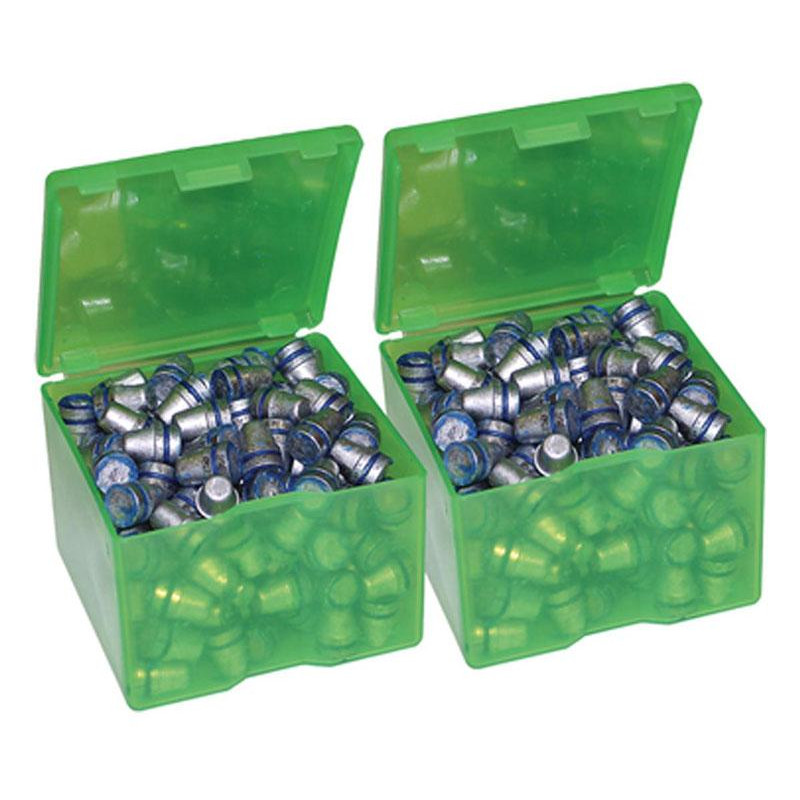 MTM Коробка для пуль Cast Bullet Box (8,6х8,6х6,3 см) (2 шт). Цвет - зеленый - зображення 1
