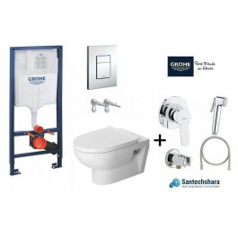 GROHE Rapid SL 38772001+Duravit DuraStyle 45620900A1