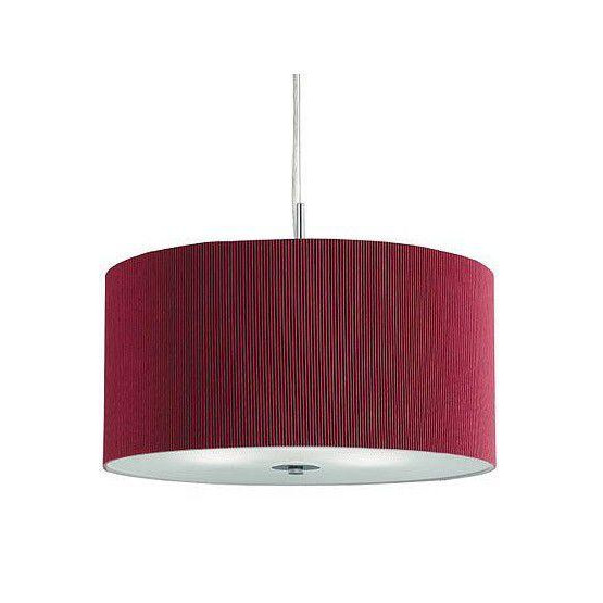 Searchlight Подвесной светильник 2353-40re Drum Pleat Pendants - зображення 1