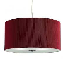   Searchlight Подвесной светильник 2356-60re Drum Pleat Pendants