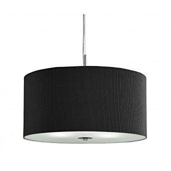 Searchlight Подвесной светильник 2353-40bk Drum Pleat Pendants - зображення 1