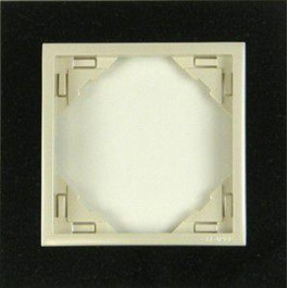 EFAPEL Рамка одинарная универсальная LOGUS, гранит, пласт.вставка перламутр (90910 TGP)