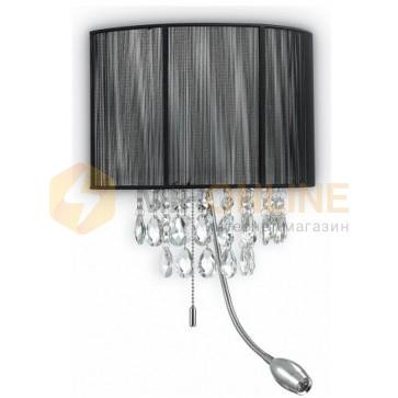 Ideal Lux Бра Opera Ap3 Nero 122595 - зображення 1