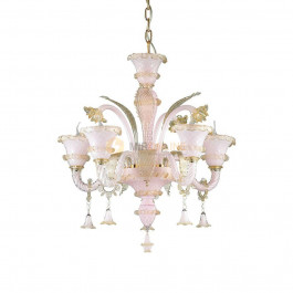   Ideal Lux Люстра подвесная Antonietta Sp5 Rosa 137346