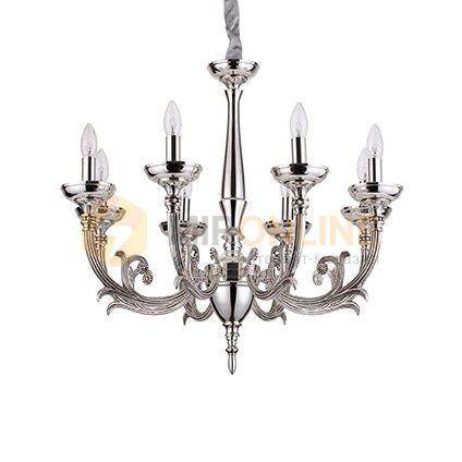 Ideal Lux Люстра LANCELOT SP8 ARGENTO (159904) - зображення 1