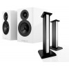 Acoustic Energy AE 500 & Stands Piano Gloss White - зображення 1
