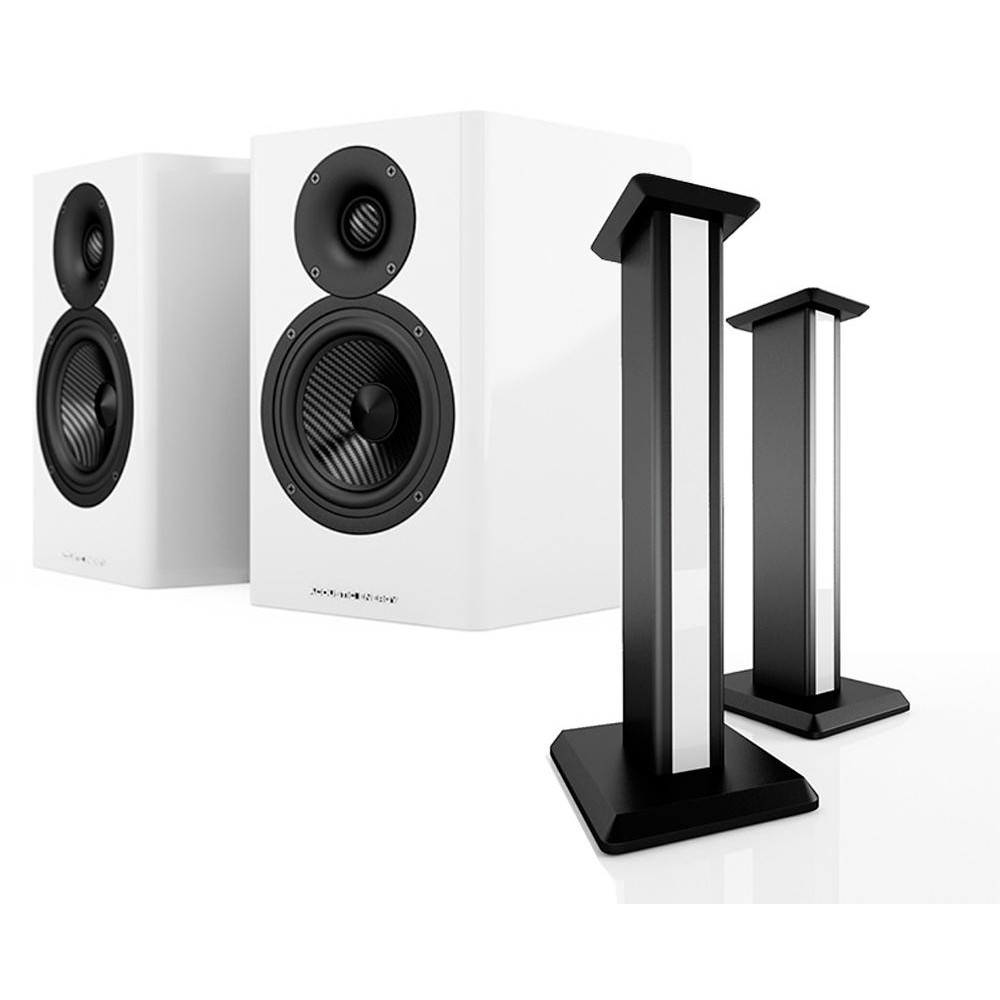 Acoustic Energy AE 500 & Stands Piano Gloss White - зображення 1