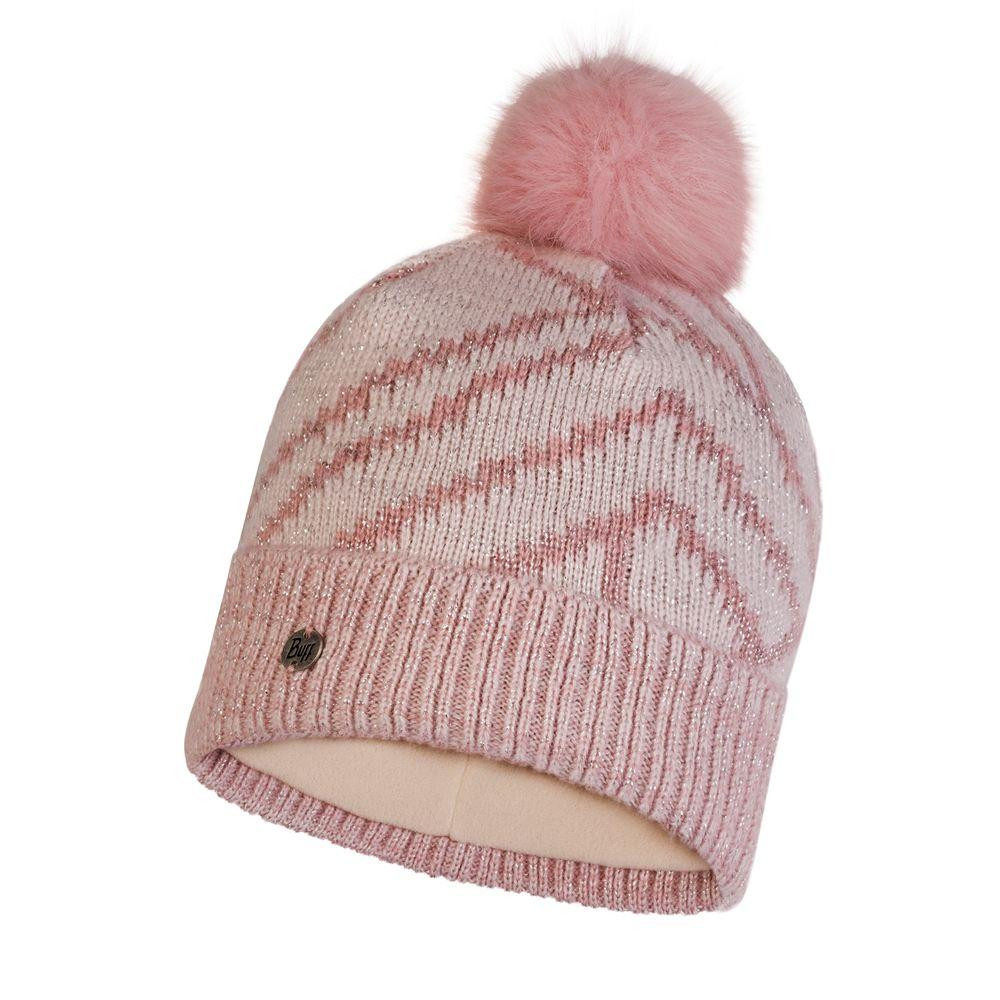 Buff Шапка  Knitted & Polar Hat Arkasha, Light Pink (BU 120825.539.10.00) - зображення 1