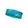Buff Повязка на голову  Coolnet UV+ Slim Headband, Pixeline Lime (BU 125518.801.10.00) - зображення 1