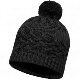   Buff Шапка  Knitted & Polar Hat Savva, Black (BU 111005.999.10.00)