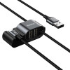 Baseus Special Data Cable Hub 1.5m Black (CALHZ-01) - зображення 1