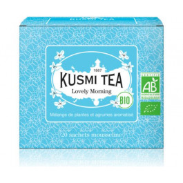 Kusmi Tea Зеленый чай органический  Lovely Morning в пакетиках 20 шт