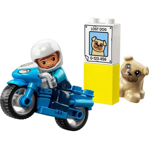 LEGO DUPLO Town Полицейский мотоцикл (10967) - зображення 1